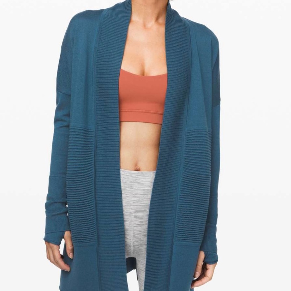 Lululemon Sit in Lotus Wrap Sweater
